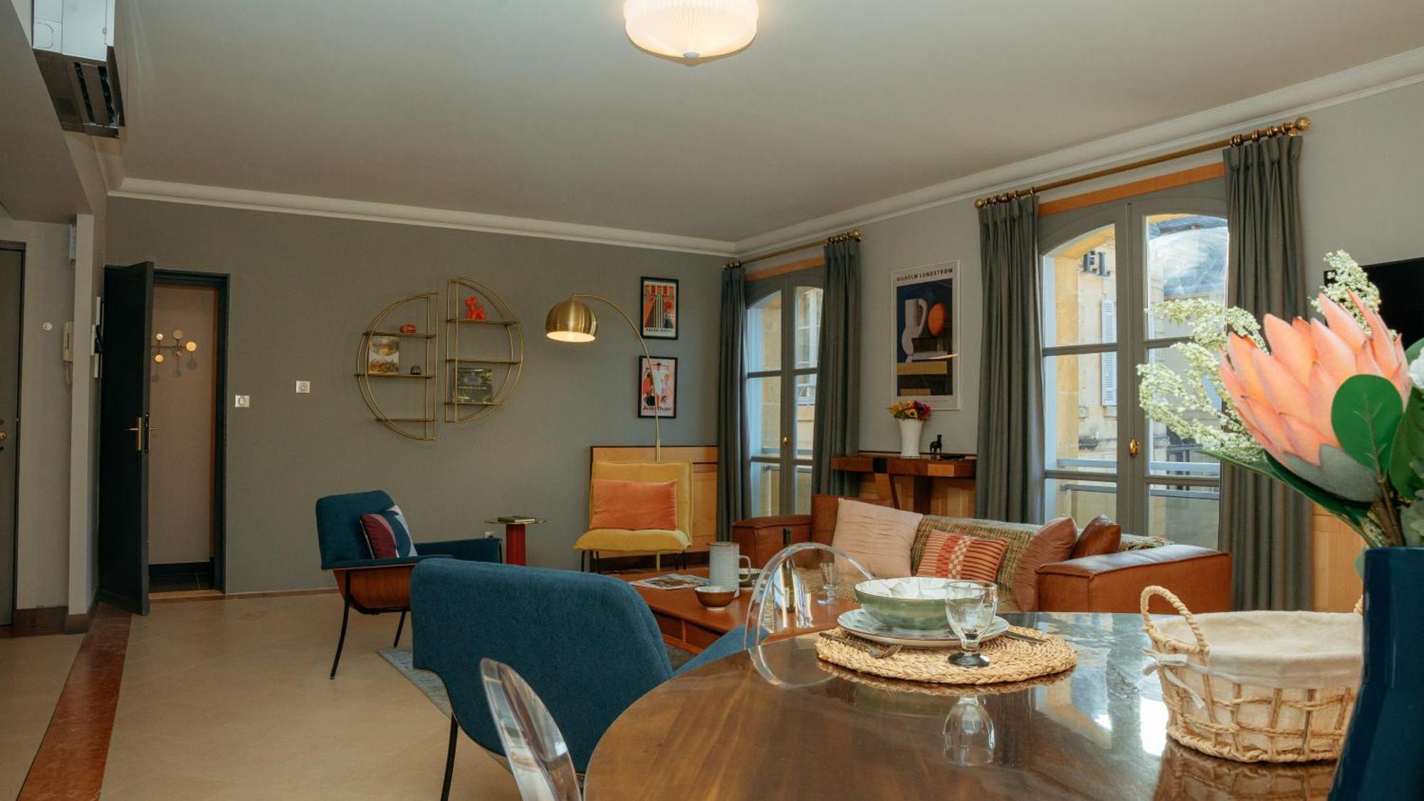Superbe Appartement 132M2, Classe 5 Etoiles, Sarlat Centre Exterior photo