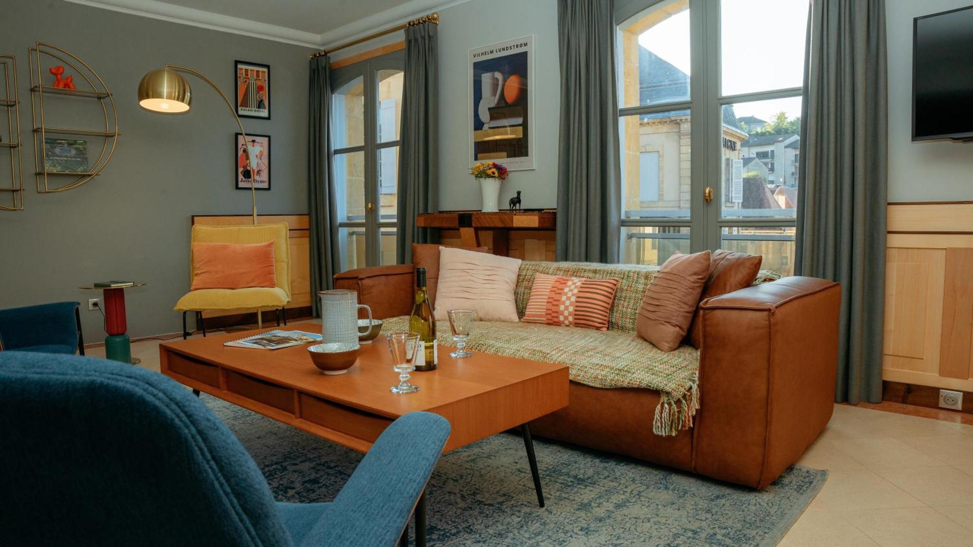 Superbe Appartement 132M2, Classe 5 Etoiles, Sarlat Centre Exterior photo